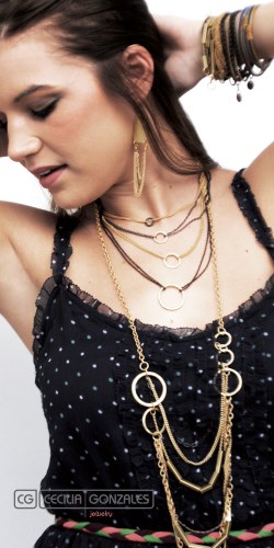 Cecilia Gonzales Jewelry Model